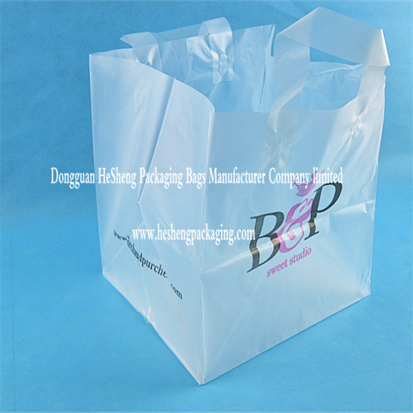 Flexiloop handle carrier bag