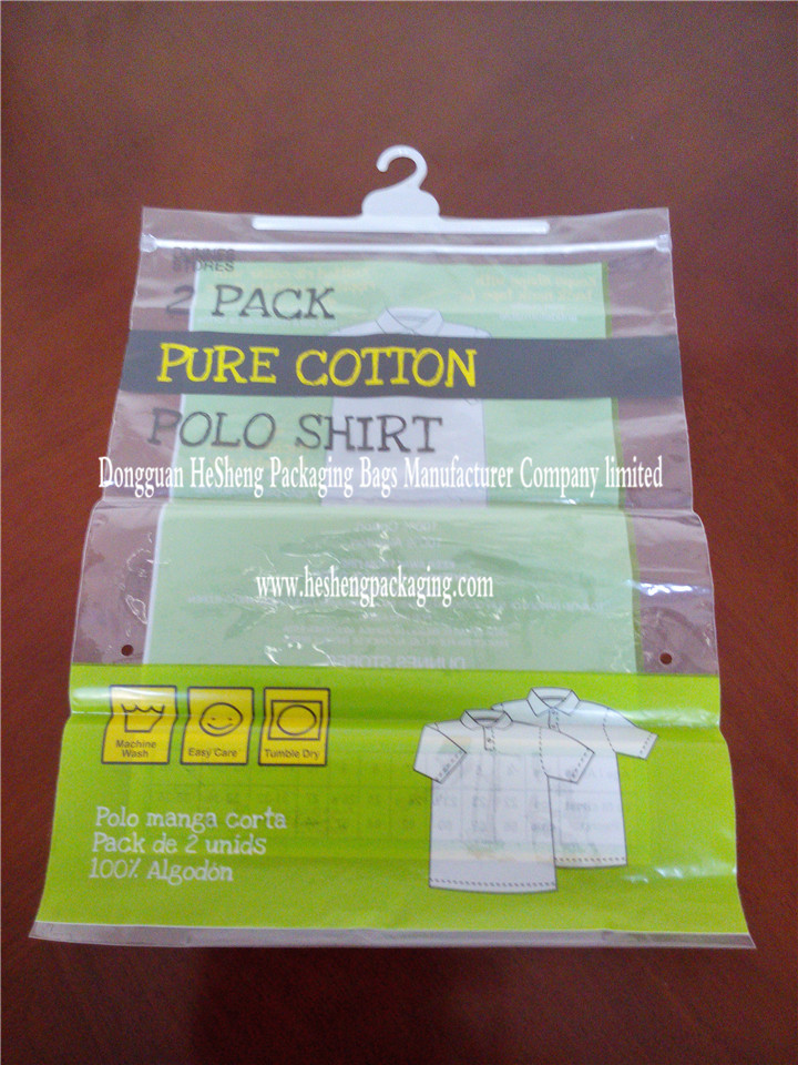 Pure cotton  cloth packaging bags with hanger