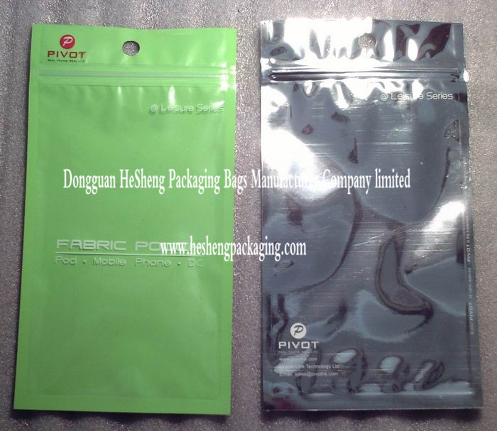 Dual shield stand up pouches