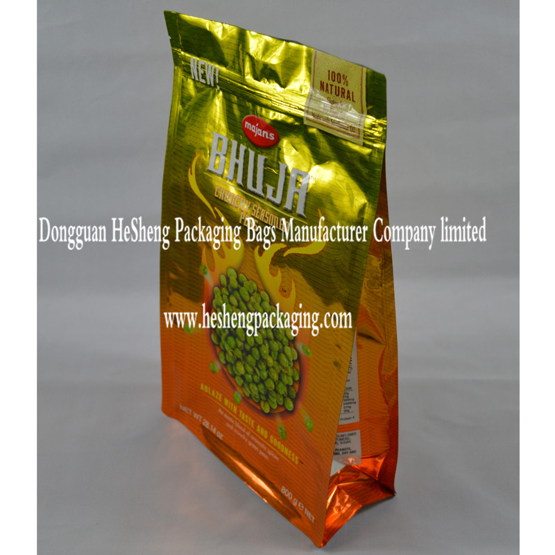 Stand up foil pouches
