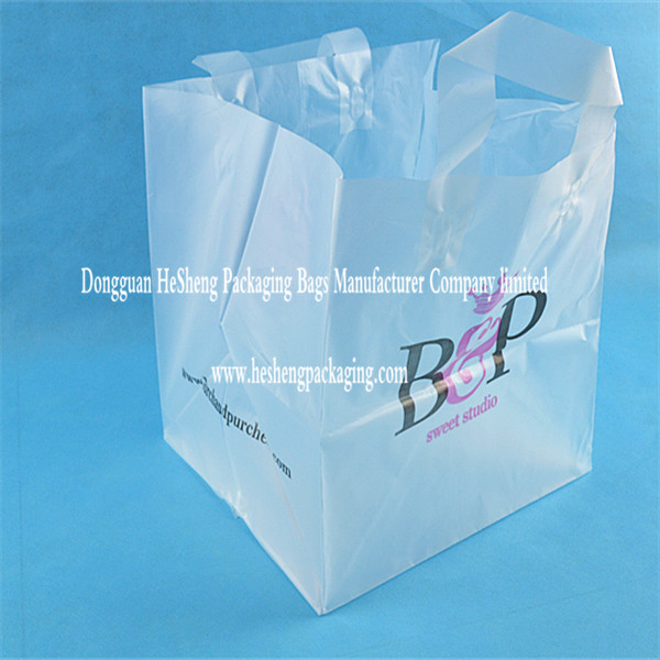 Flexiloop handle carrier bag