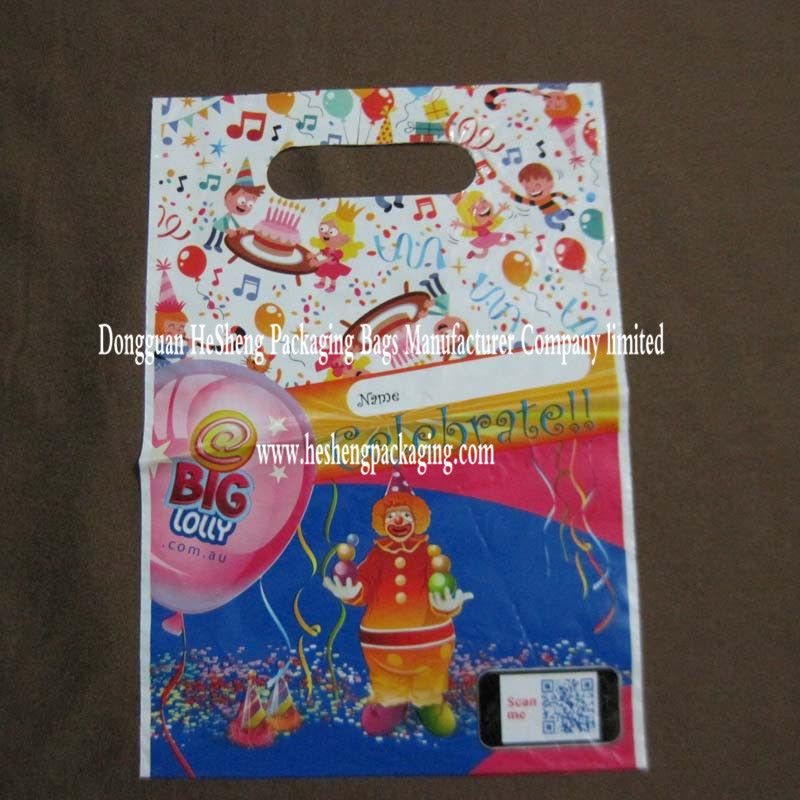 plastic bag with handle