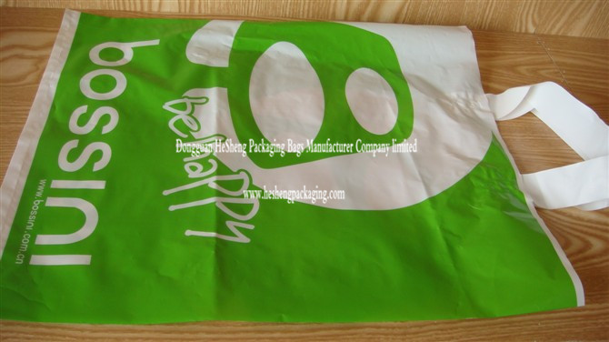 soft handle shopping bags