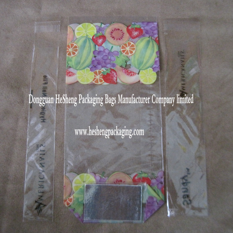 Aspire self adhesive cookies bags, christmas treat bags, santa cellophane bag