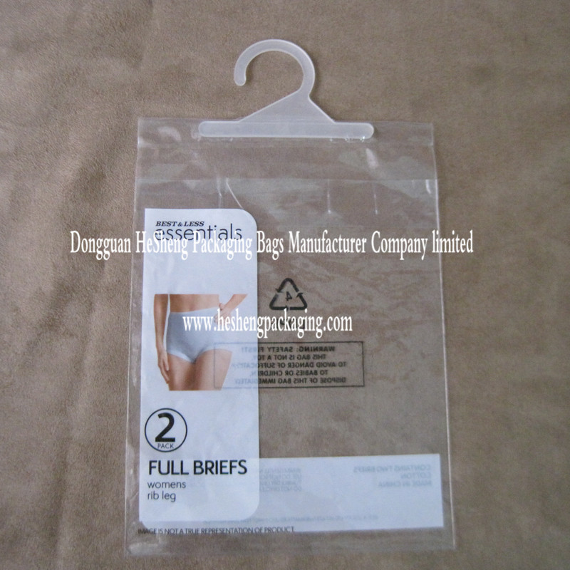 underwear merchandise bags