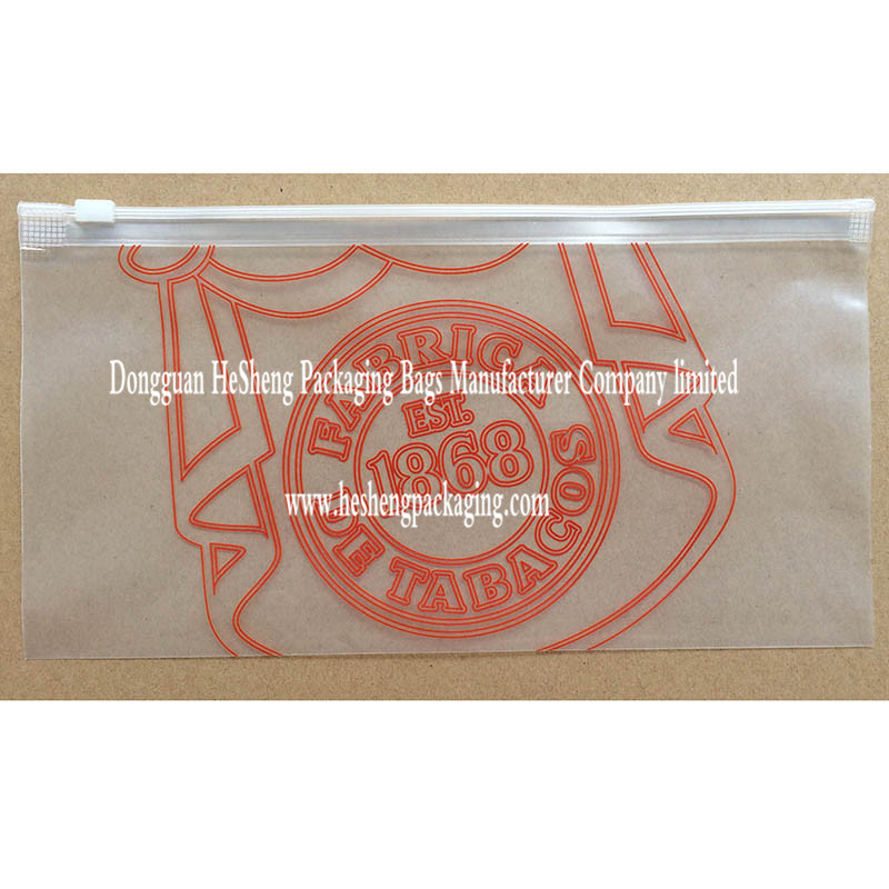 Clear reclosable polyethylene bags
