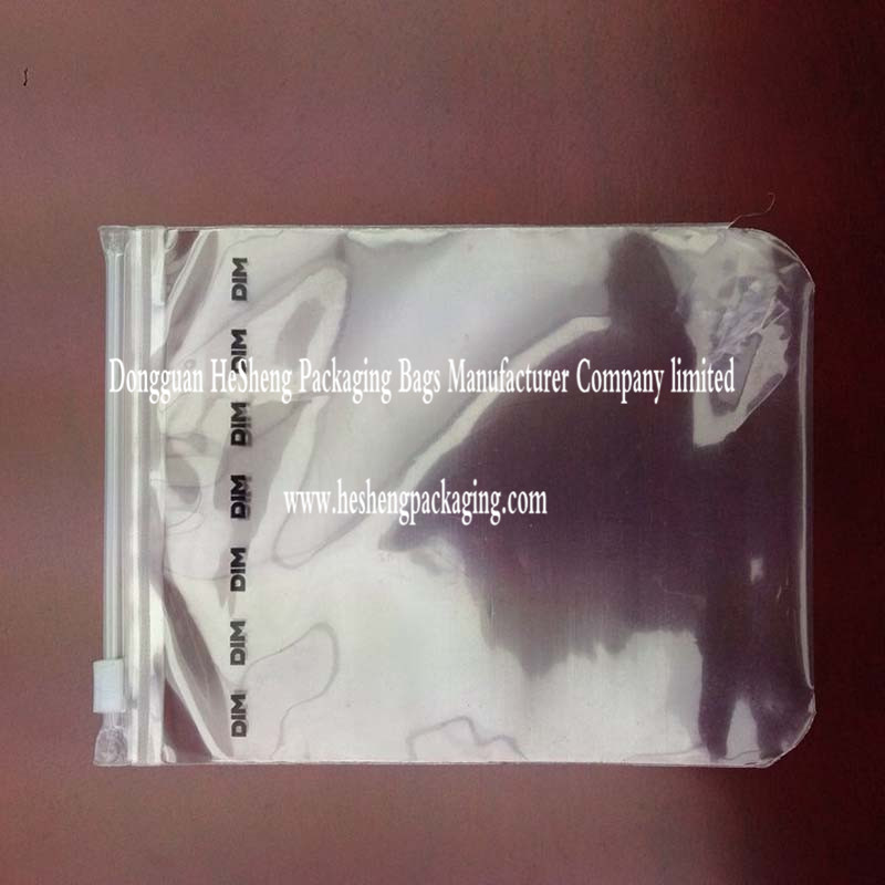 custom printed slider bag