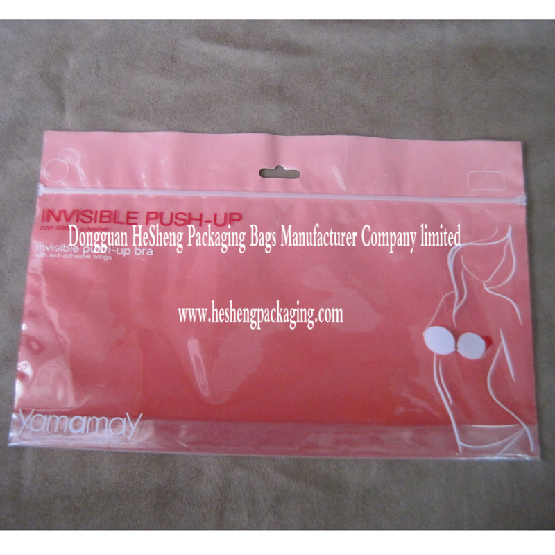 zippered plastic bags